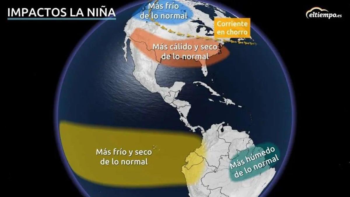 Qué es La Niña La ONU alerta de este fenómeno meteorológico