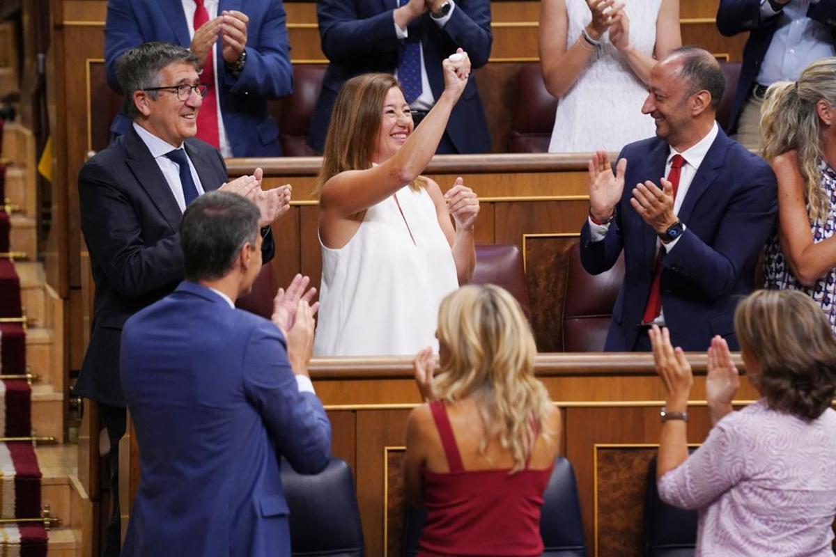 La Presidenta Del Congreso Francina Armengol