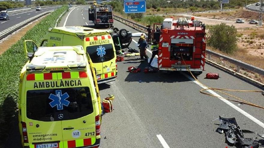 Dos Muertos En Un Accidente En La AP 7 A Su Paso Por L Aldea