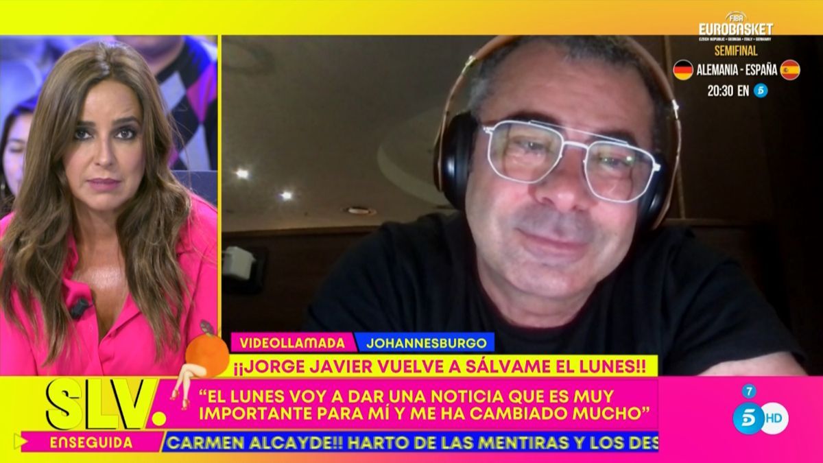 Jorge Javier Reaparece En S Lvame Muy Emocionado No Sab A Que Se