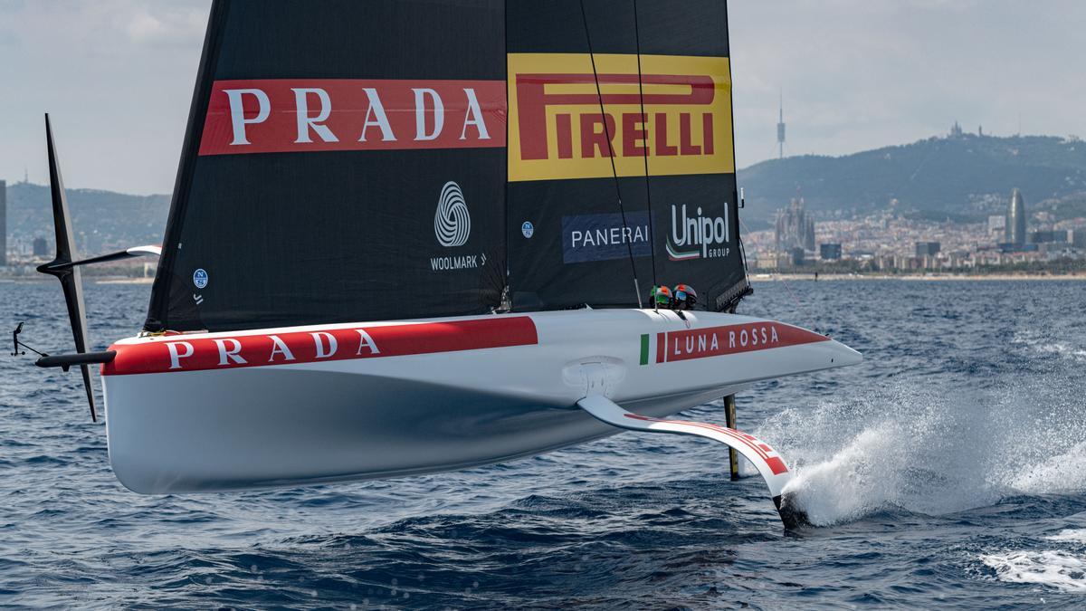 El Luna Rossa Prada Pirelli Tercer Equipo De La Copa Am Rica De Vela