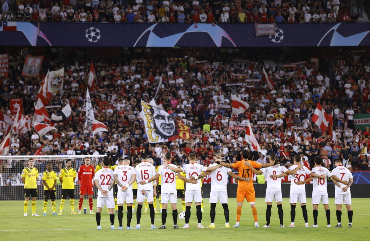 Champions League Sevilla Borussia Dortmund en imágenes