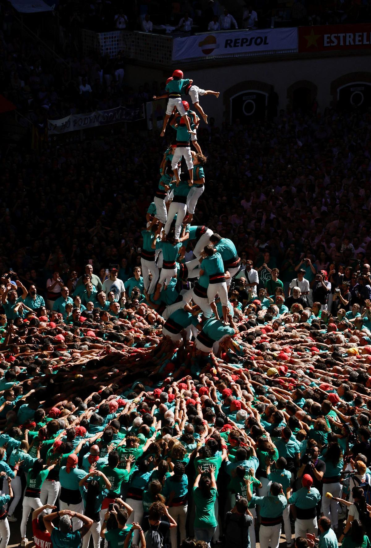 El Concurso De Castells De Tarragona Se Reactiva Con 10 000