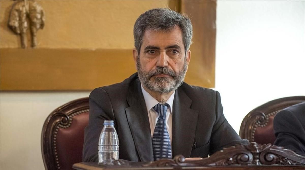 Carlos Lesmes, presidente del Tribunal Supremo y del Consejo General del Poder Judicial. Carlos Lesmes, presidente del Tribunal Supremo y del Consejo General del Poder Judicial.