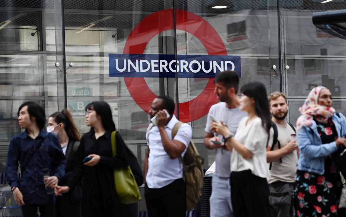 Una ola de huelgas paraliza los transportes públicos en Londres