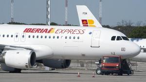 Avió d’Iberia Express, a Barajas.