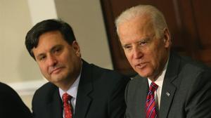Ron Klain con Joe Biden. 
