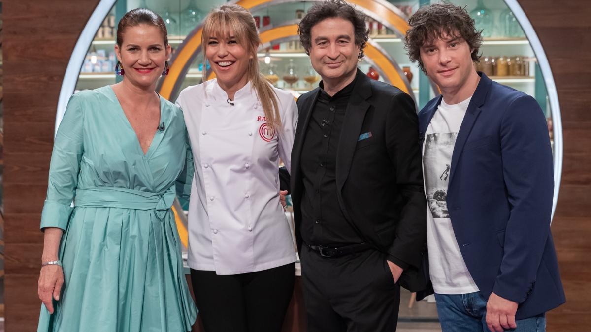 Raquel Meroño junto al jurado de ’Masterchef’. Raquel Meroño junto al jurado de ’Masterchef’.