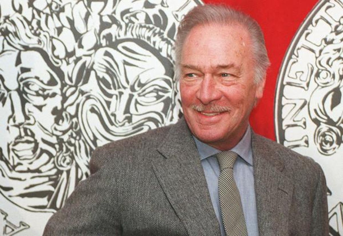 El actor Christopher Plummer, en una sesión fotográfica en Nueva York. El actor Christopher Plummer, en una sesión fotográfica en Nueva York.