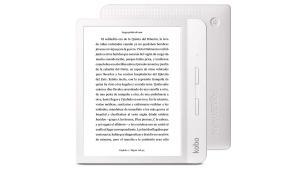 El libro electrónico Kobo Libra H2O.