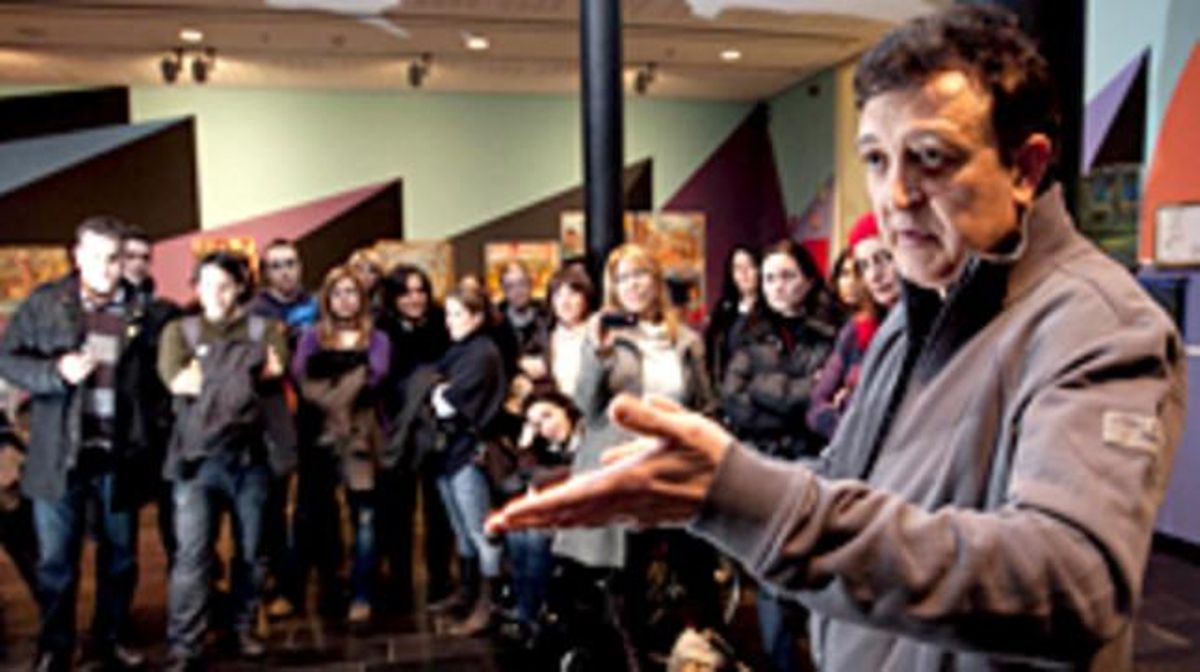 Manolo García, el viernes, en el Círculo de Lectores de Barcelona, donde departió con lectores de EL PERIÓDICO. Manolo García, el viernes, en el Círculo de Lectores de Barcelona, donde departió con lectores de EL PERIÓDICO.