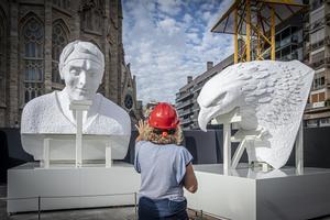 Nuevos tetramorfos coronarán en octubre las torres de los evangelistas de la Sagrada Família
