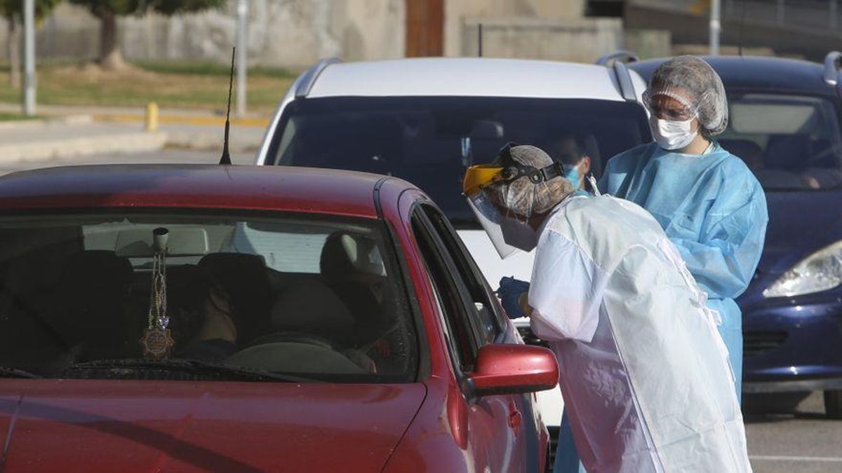 Pruebas de coronavirus en los coches. Pruebas de coronavirus en los coches.