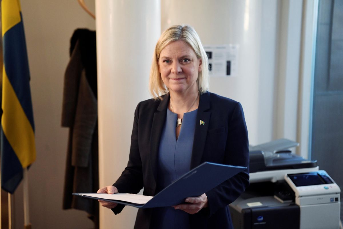 La socialdemócrata Magdalena Andersson, nueva primera ministra de Suecia. La socialdemócrata Magdalena Andersson, nueva primera ministra de Suecia.