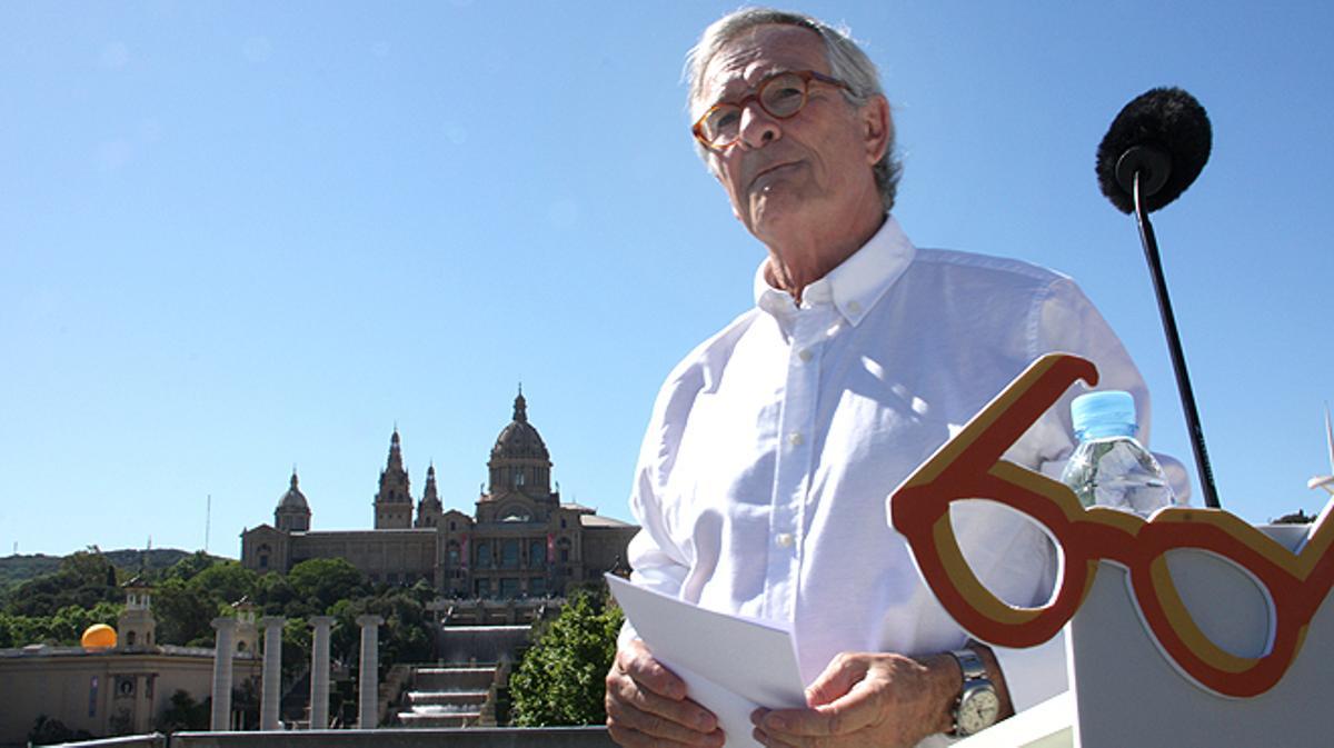 Xavier Trias, candidado de CiU a la alcaldía de Barcelona, propone bajar el museo hasta las fuentes de Montjuïc.