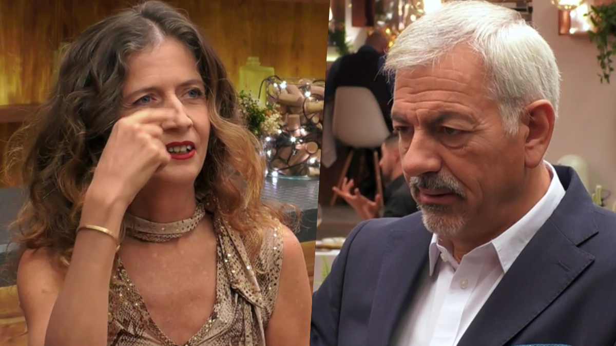 María y Carlos Sobera en ’First Dates’