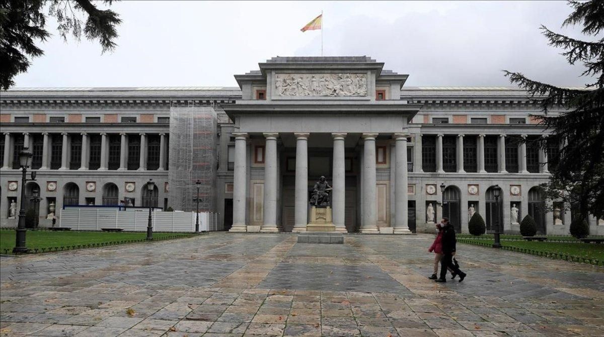El Museo del Prado, el pasado sábado. El Museo del Prado, el pasado sábado.