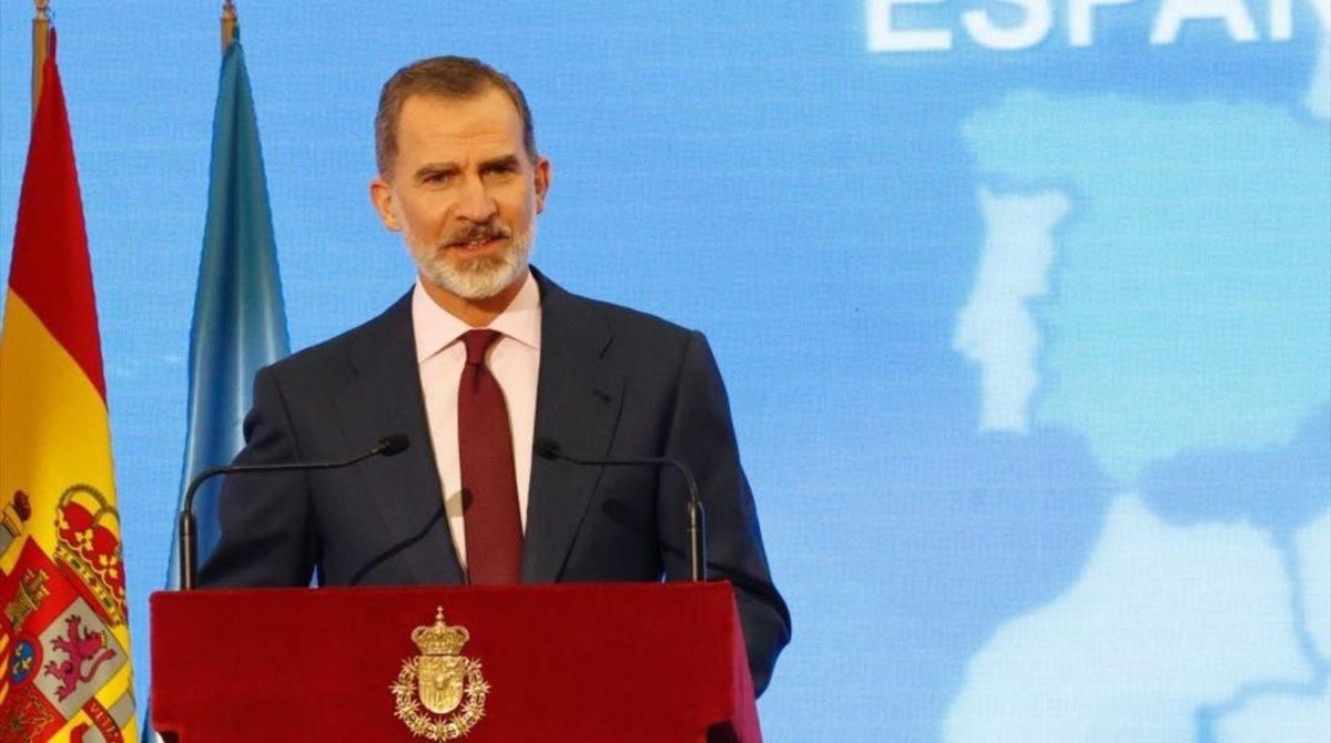 El Rey Felipe VI. El Rey Felipe VI.