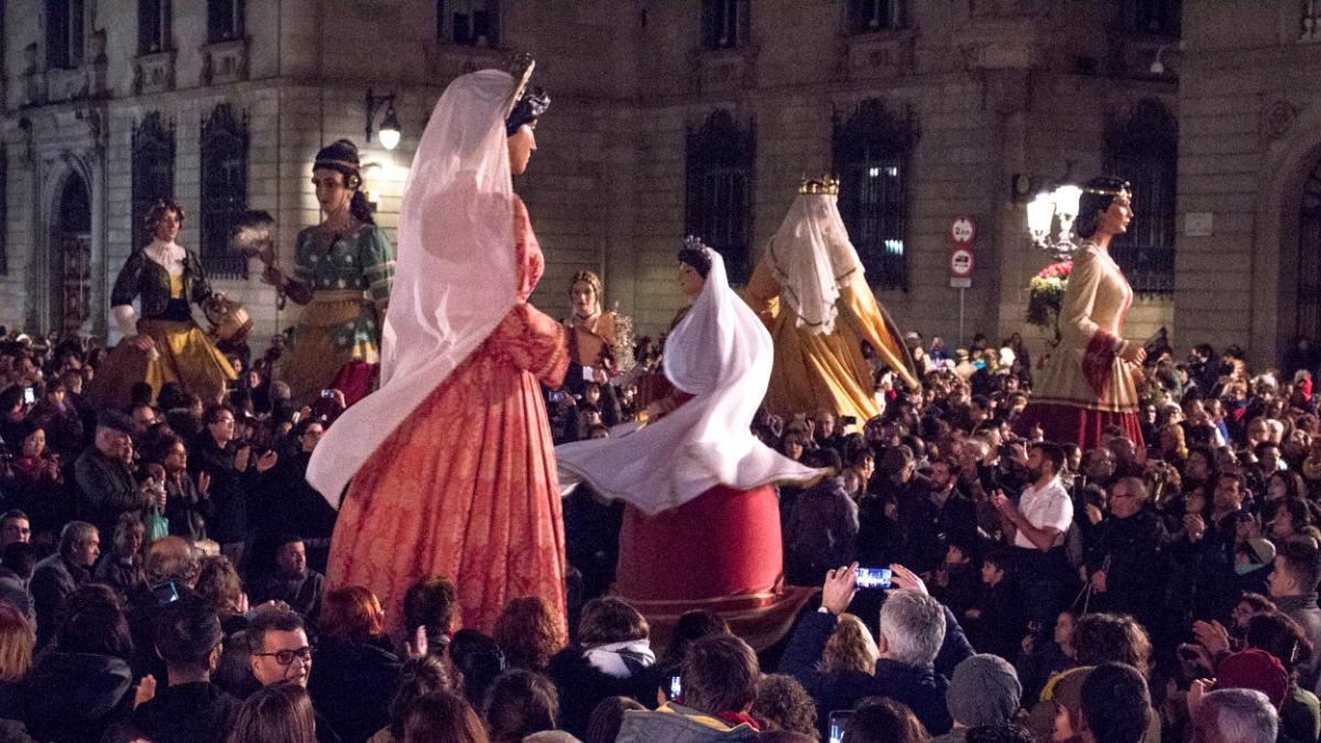 Compte enrere (amb activitats) de les festes de Santa Eulàlia a Barcelona