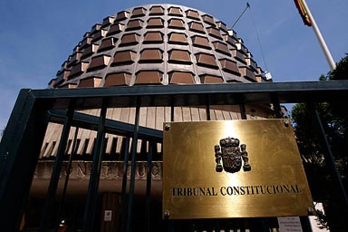 Edificio del Tribunal Constitucional. Edificio del Tribunal Constitucional.