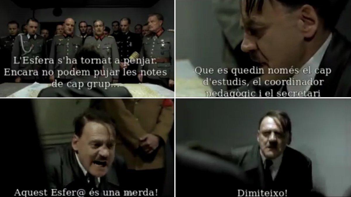 Hitler también se rinde al caótico 'software' de las notas escolares Hitler también se rinde al caótico 'software' de las notas escolares