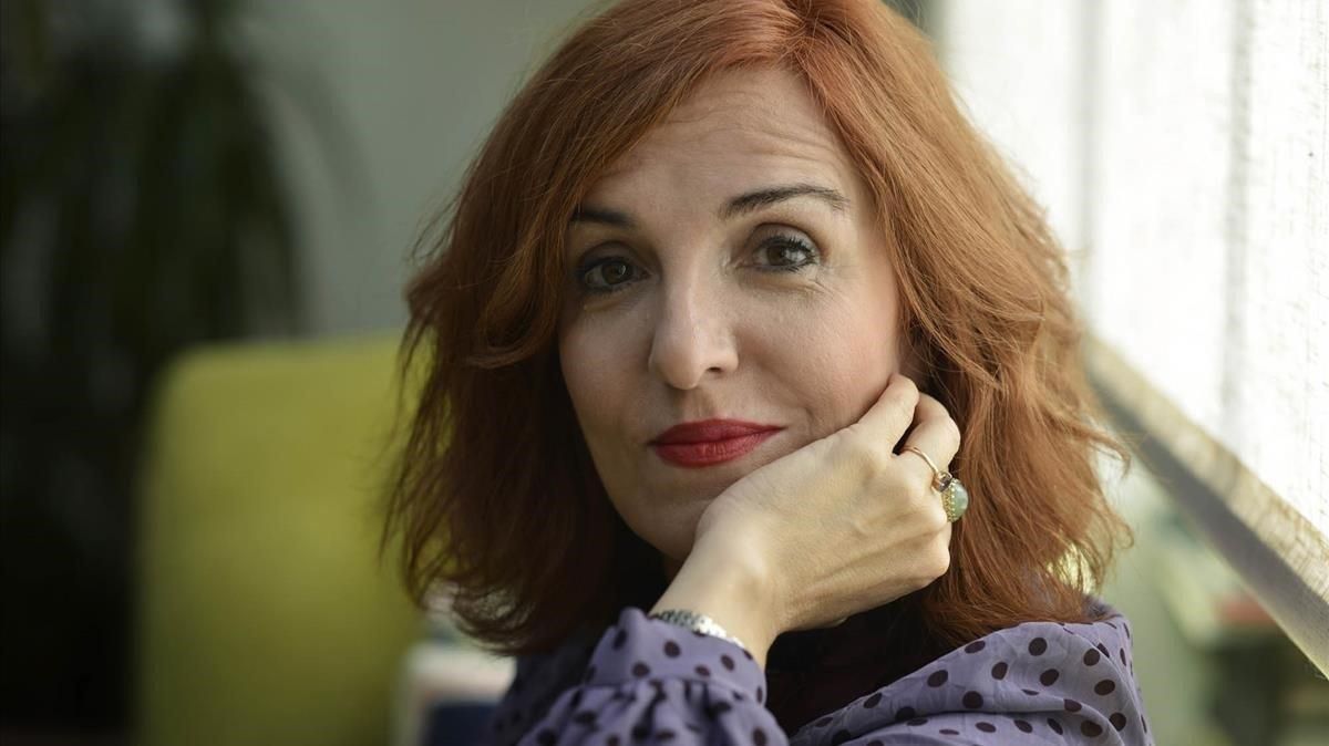 La escritora Elvira Lindo, en Madrid. La escritora Elvira Lindo, en Madrid.