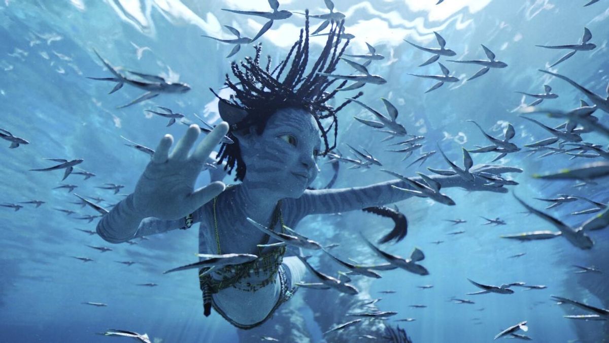 Un fotograma de ’Avatar: el sentido del agua’, de James Cameron Un fotograma de ’Avatar: el sentido del agua’, de James Cameron