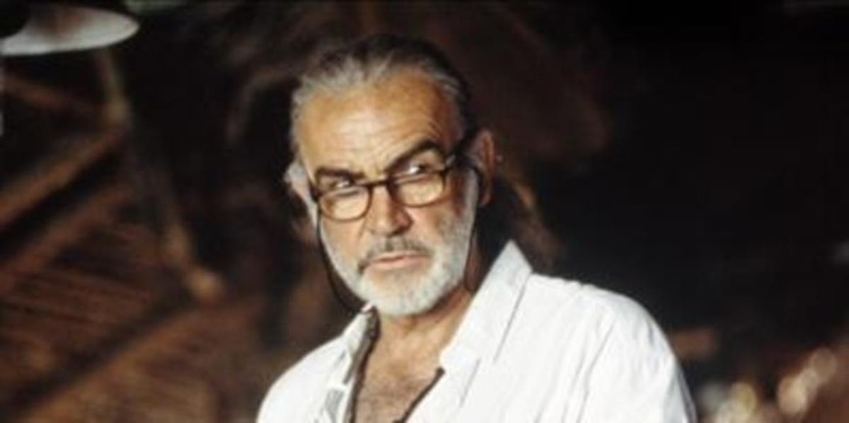 Sean Connery en una secuencia del filme ’En los últimos días del eden’.