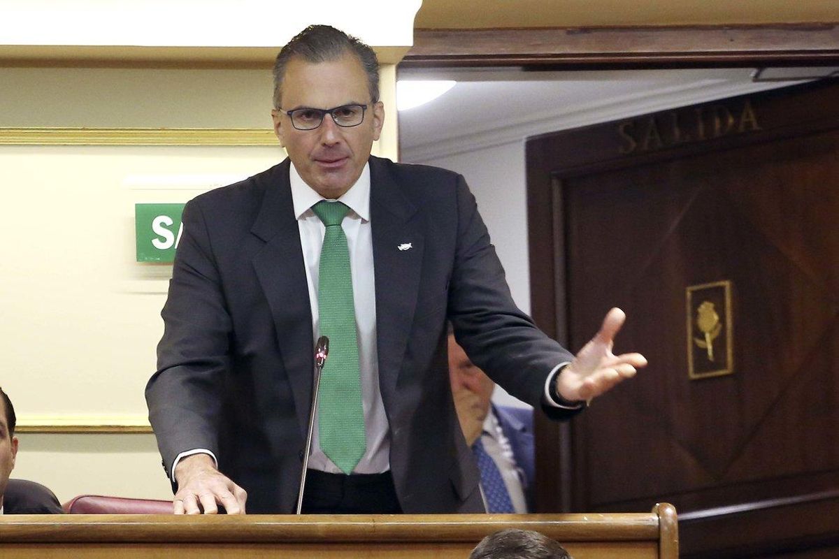 Javier Ortega Smith, secretario general de Vox. Javier Ortega Smith, secretario general de Vox.