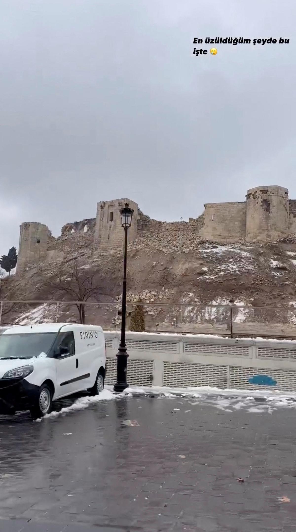 El terremoto de Turquía derrumba el castillo de Gaziantep, patrimonio de la UNESCO