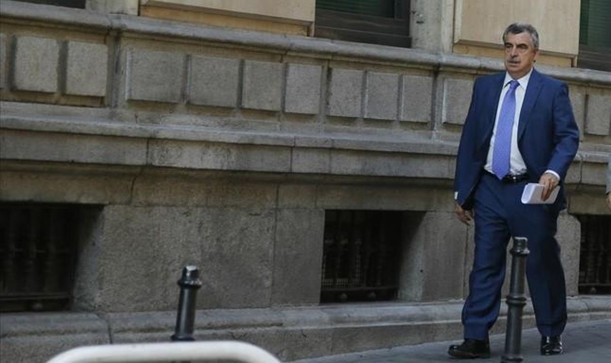 El juez Ismael Moreno se dirige a la Audiencia Nacional, en una imagen de septiembre del 2014. El juez Ismael Moreno se dirige a la Audiencia Nacional, en una imagen de septiembre del 2014.