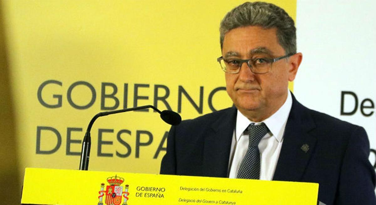El objetivo no son las personas, sino el material electoral, ha dicho el delegado del Gobierno en Catalunya