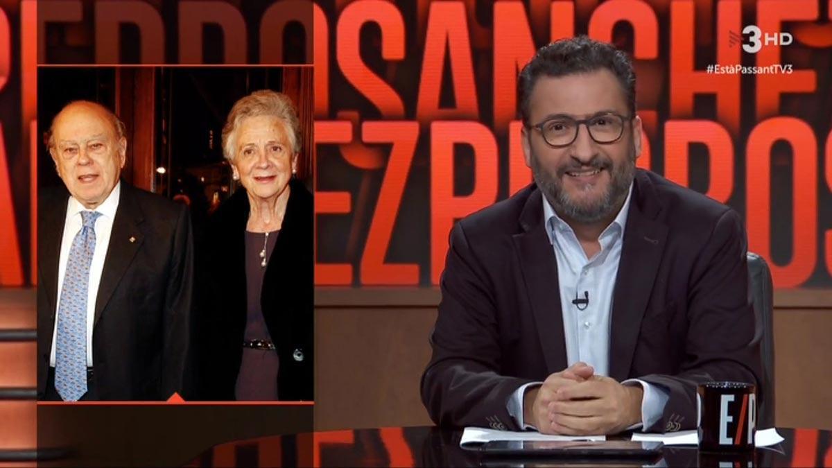 Toni Soler y los Pujol en ’Està passant’, TV-3.