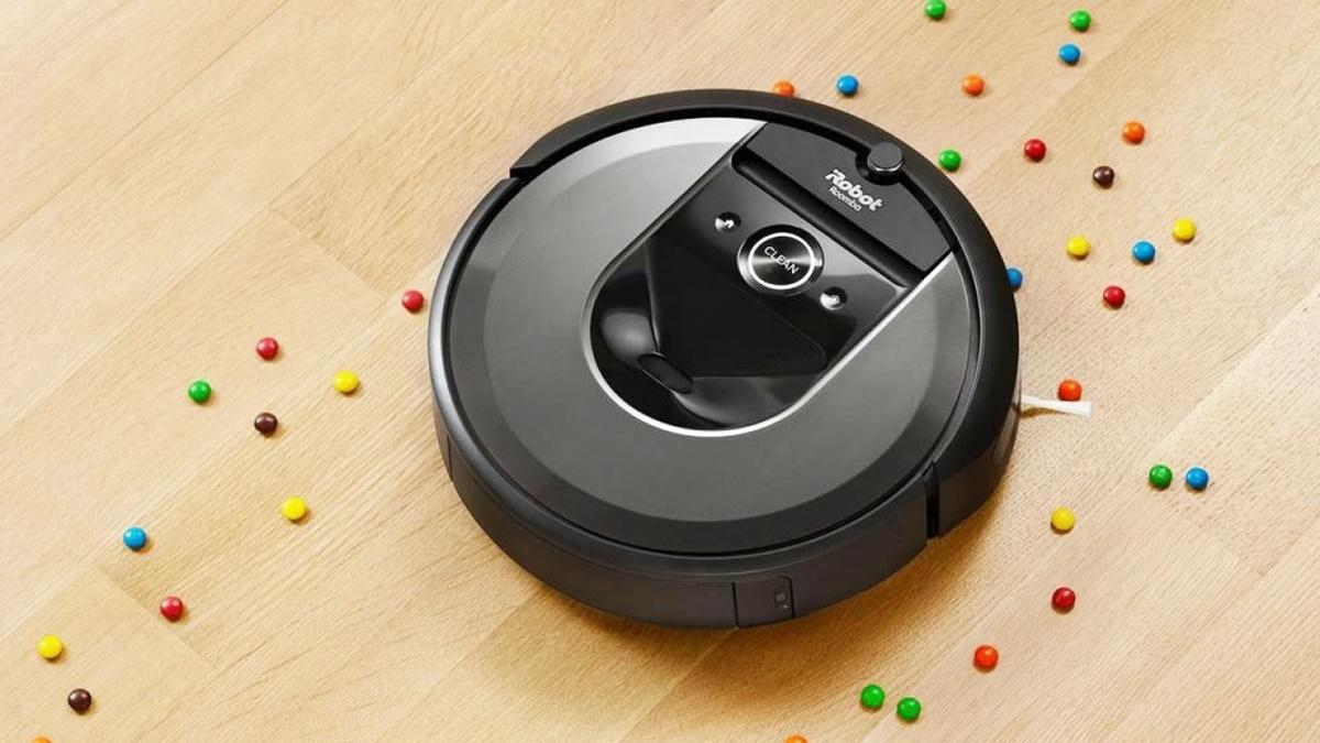 Un robot aspiradora Roomba