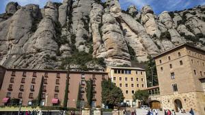 Vista panorámica de Montserrat.
