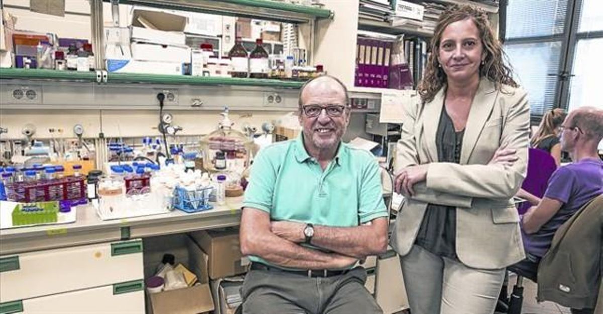 Ernest Giralt y Teresa Tarragó, fundadores de la empresa biotecnológica Iproteos. Ernest Giralt y Teresa Tarragó, fundadores de la empresa biotecnológica Iproteos.