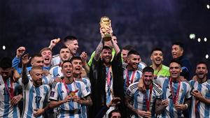 Argentina - Francia | Argentina recibe la Copa del Mundo