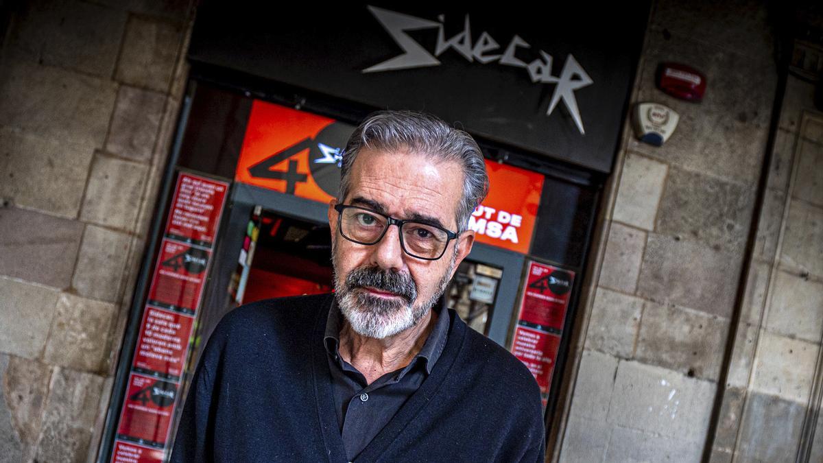 Roberto Tierz (Sidecar): «El turisme ha allunyat els barcelonins de la plaça Reial més que l’heroïna»