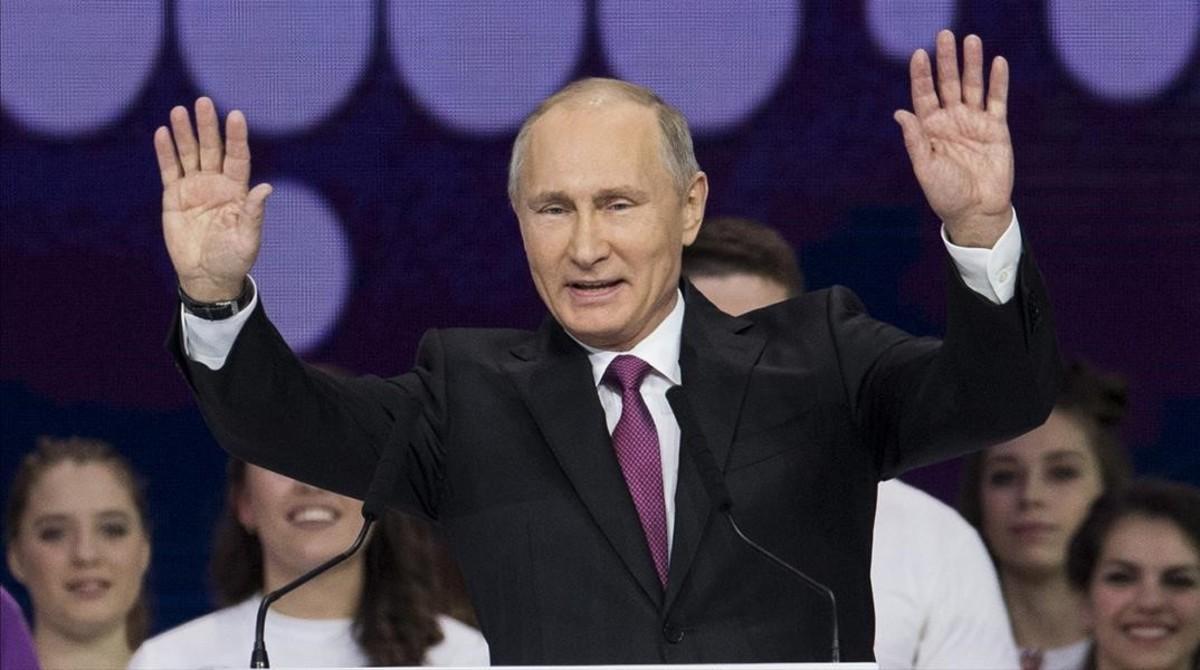 Putin anuncia que es presentarà a la reelecció com a president