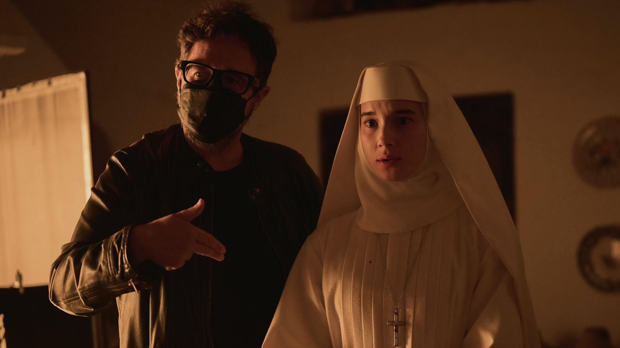 On the set of Hermana muerte, the prequel to Veronica that Netflix will premiere in 2023