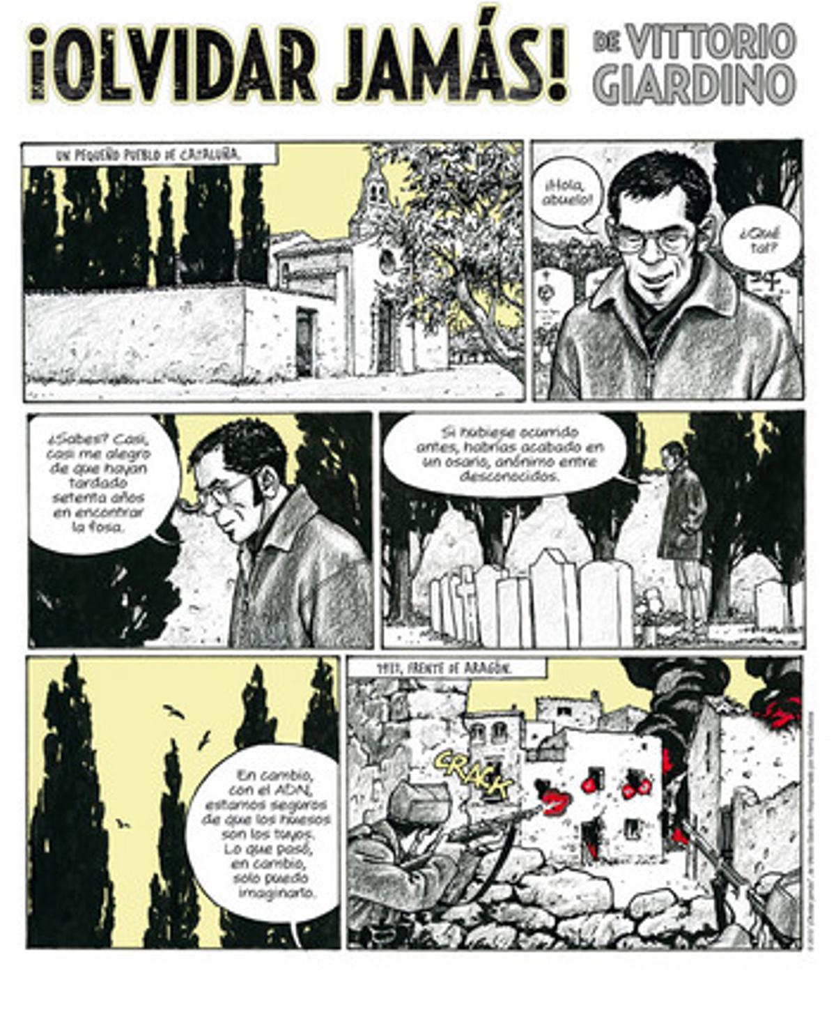 El còmic según la visión de Vittorio Giardino.
