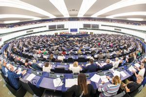 Vista general de una sesión plenaria del Parlamento Europeo.