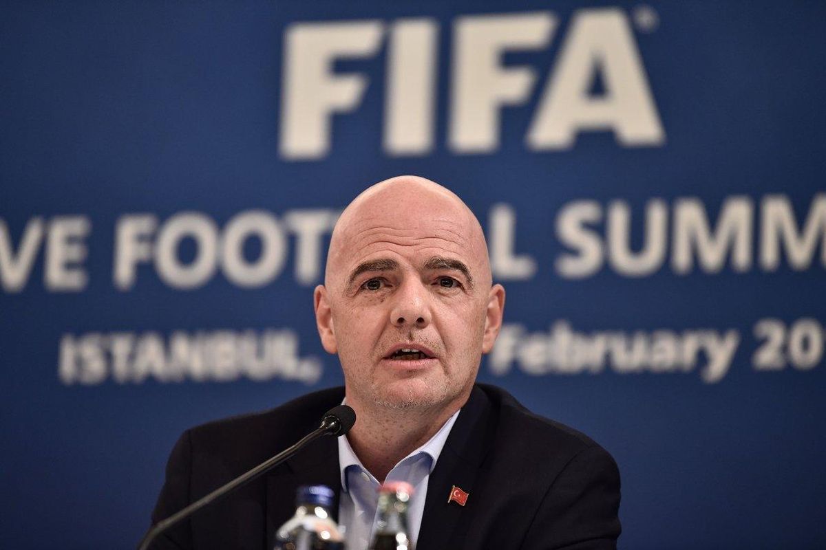 El presidente de la FIFA, Gianni Infantino. El presidente de la FIFA, Gianni Infantino.