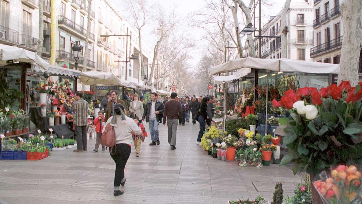 Barcelona vol reconvertir en urinari una floristeria buida de la Rambla
