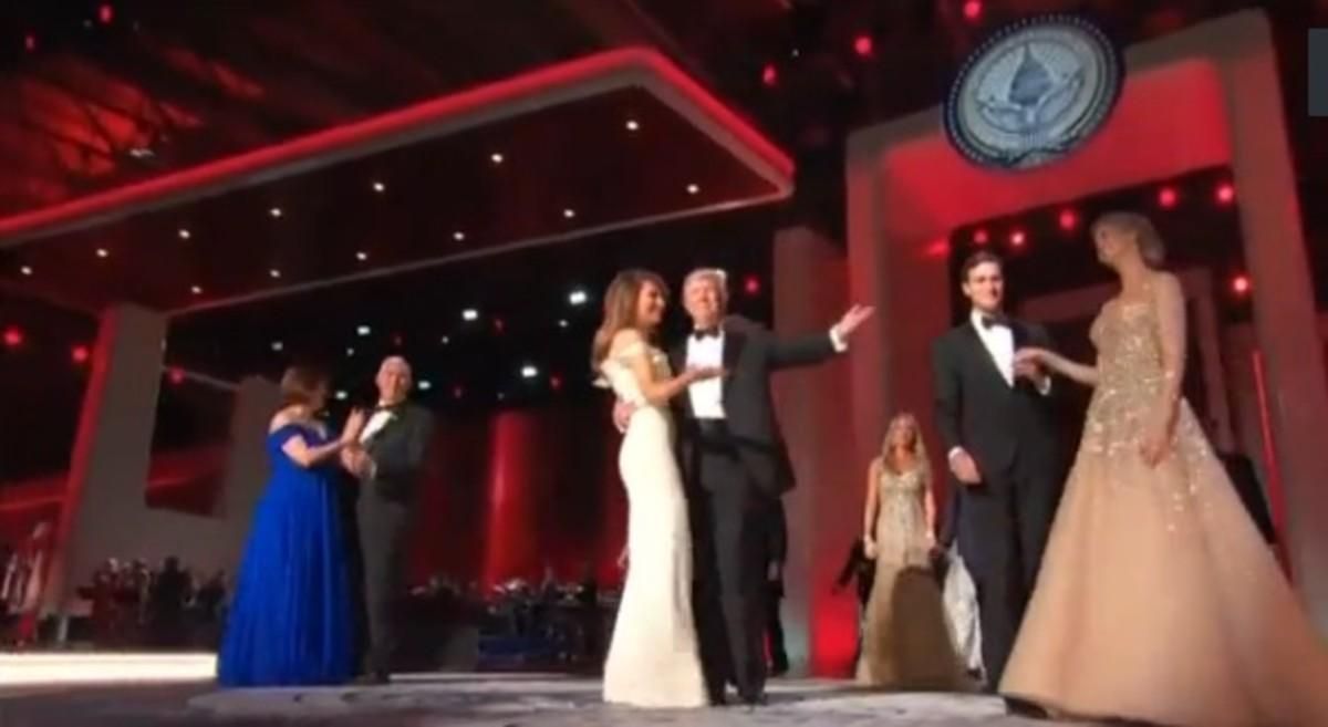El baile inaugural de Donald y Melania Trump El baile inaugural de Donald y Melania Trump