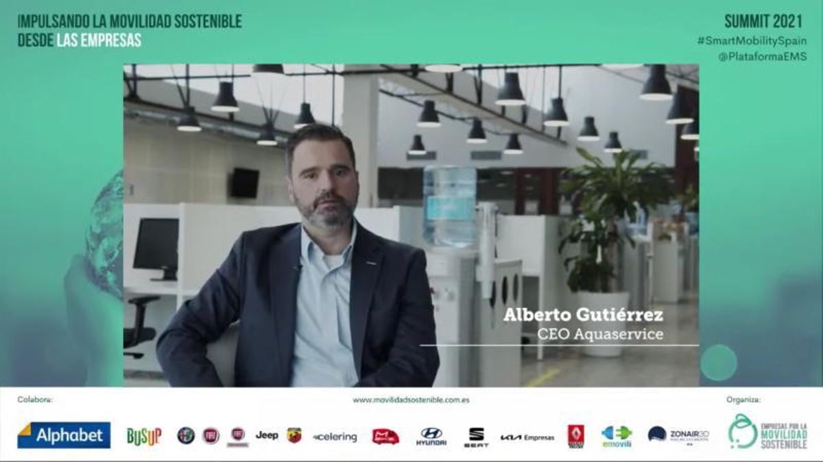 Aquaservice, elegida caso de éxito en el evento 'Impulsando la Movilidad Sostenible desde las empresas' Aquaservice, elegida caso de éxito en el evento 'Impulsando la Movilidad Sostenible desde las empresas'