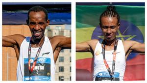 Kimutai y Yimer ganan la Maratón de Barcelona y baten los récords de la prueba
