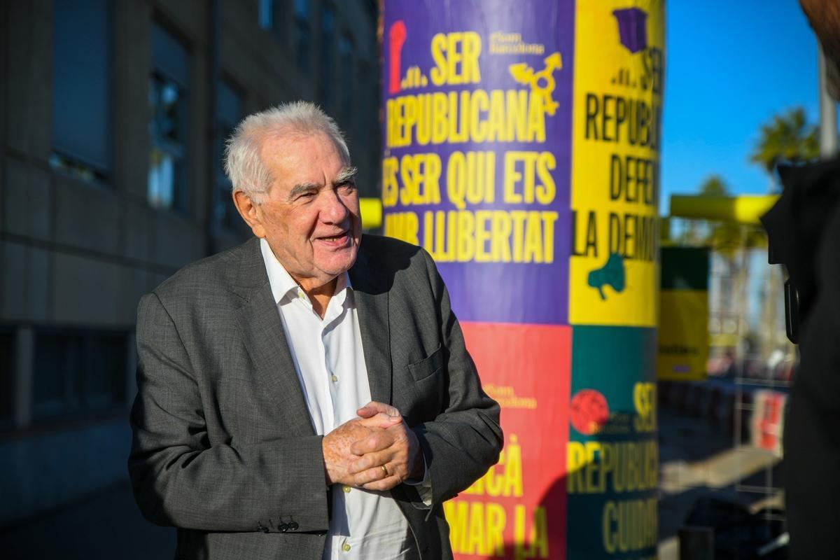 Ernest Maragall, concejal de ERC y candidato a la alcaldía de Barcelona.