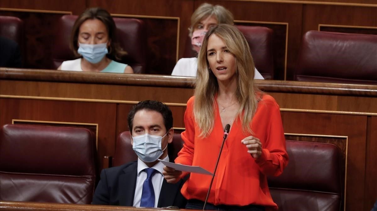 La portavoz del PP en el Congreso, Cayetana Álvarez de Toledo La portavoz del PP en el Congreso, Cayetana Álvarez de Toledo