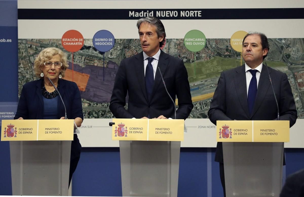 Presentación de la nueva ’Operación Chamartín’. Presentación de la nueva ’Operación Chamartín’.